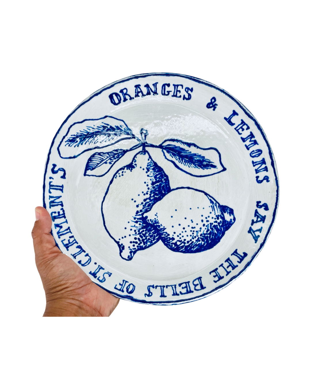 Serving Plate - Medium Size - Oranges & Lemons