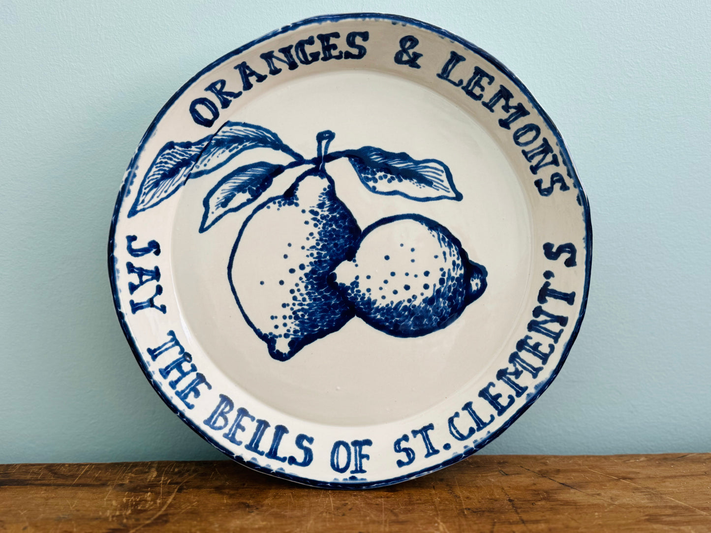 Serving Plate - Oranges & Lemons