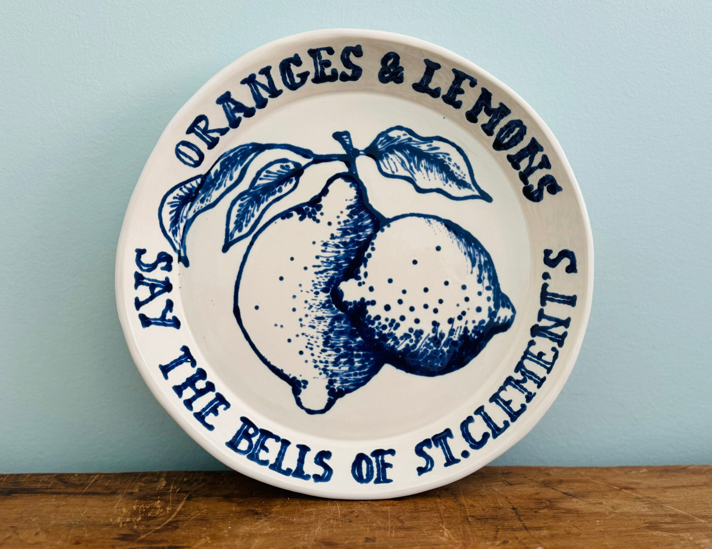 Serving Plate - Oranges & Lemons